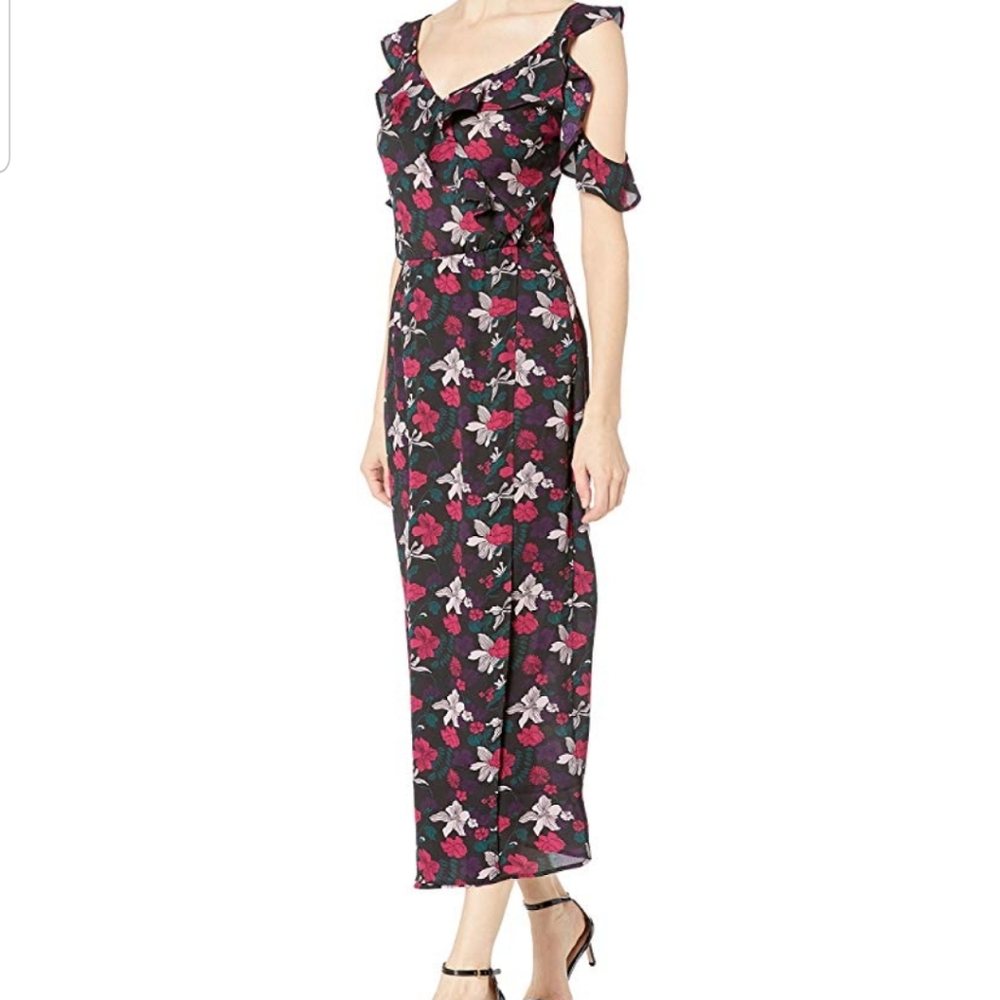 James & Erin women's ruffles dress